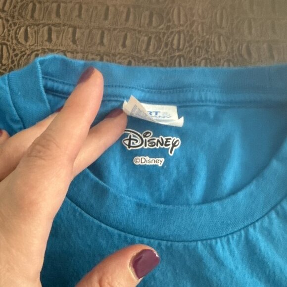 Disney Tigger Graphic Tee Blue XL Men’s Short Sleeve Shirt - Picture 3 of 6